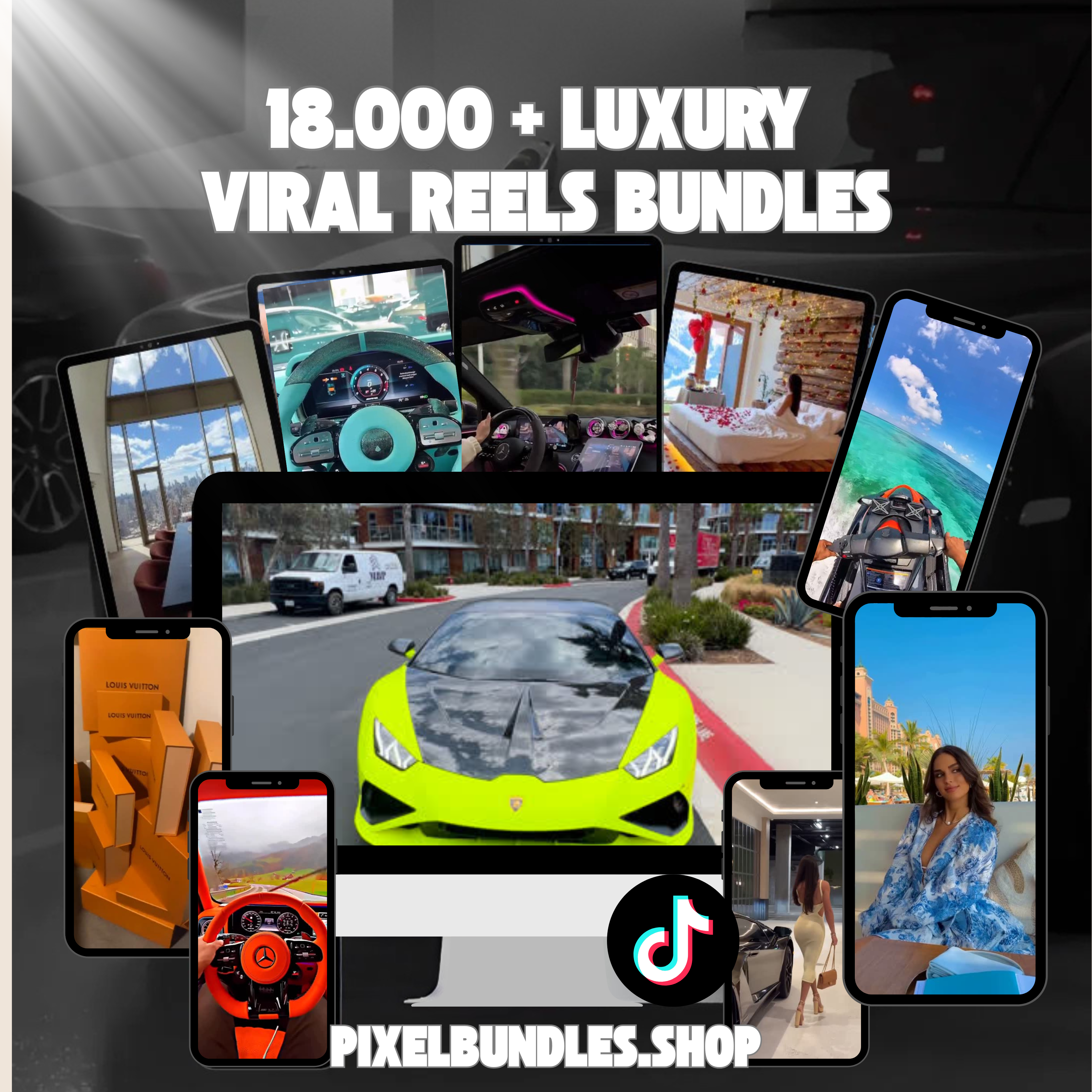 18.000+ Luxury Viral Reels Bundle
