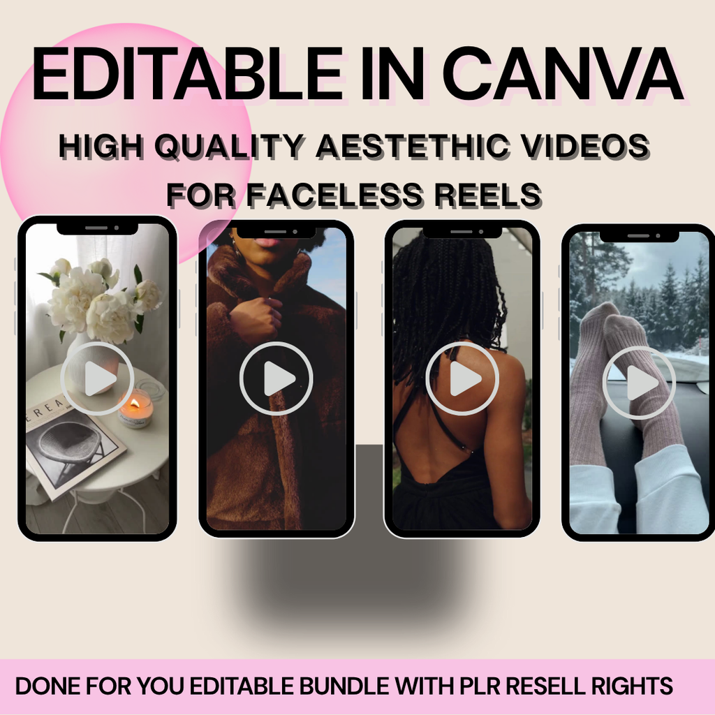 1750+ Faceless Videos Posts Reels