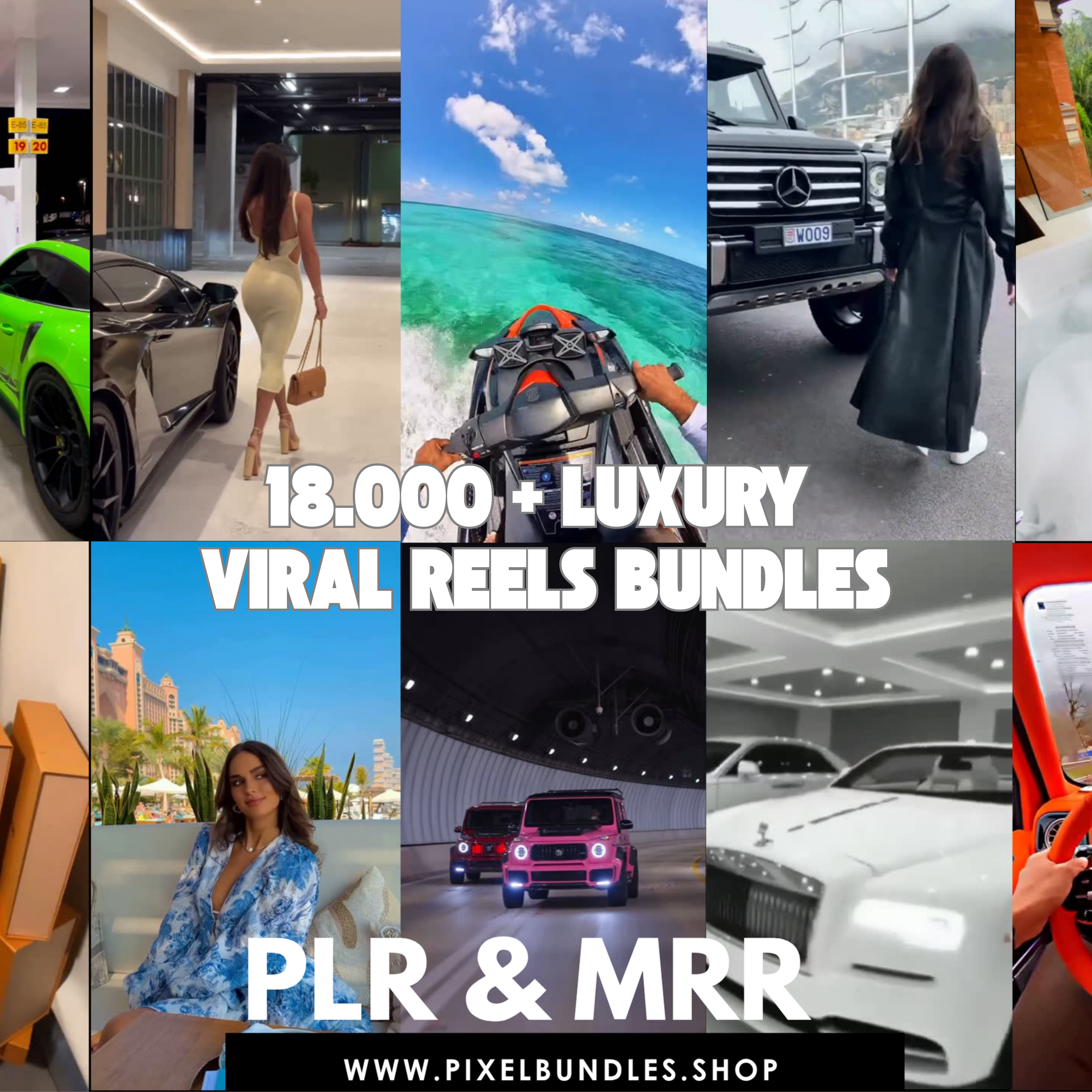 18.000+ Luxury Viral Reels Bundle