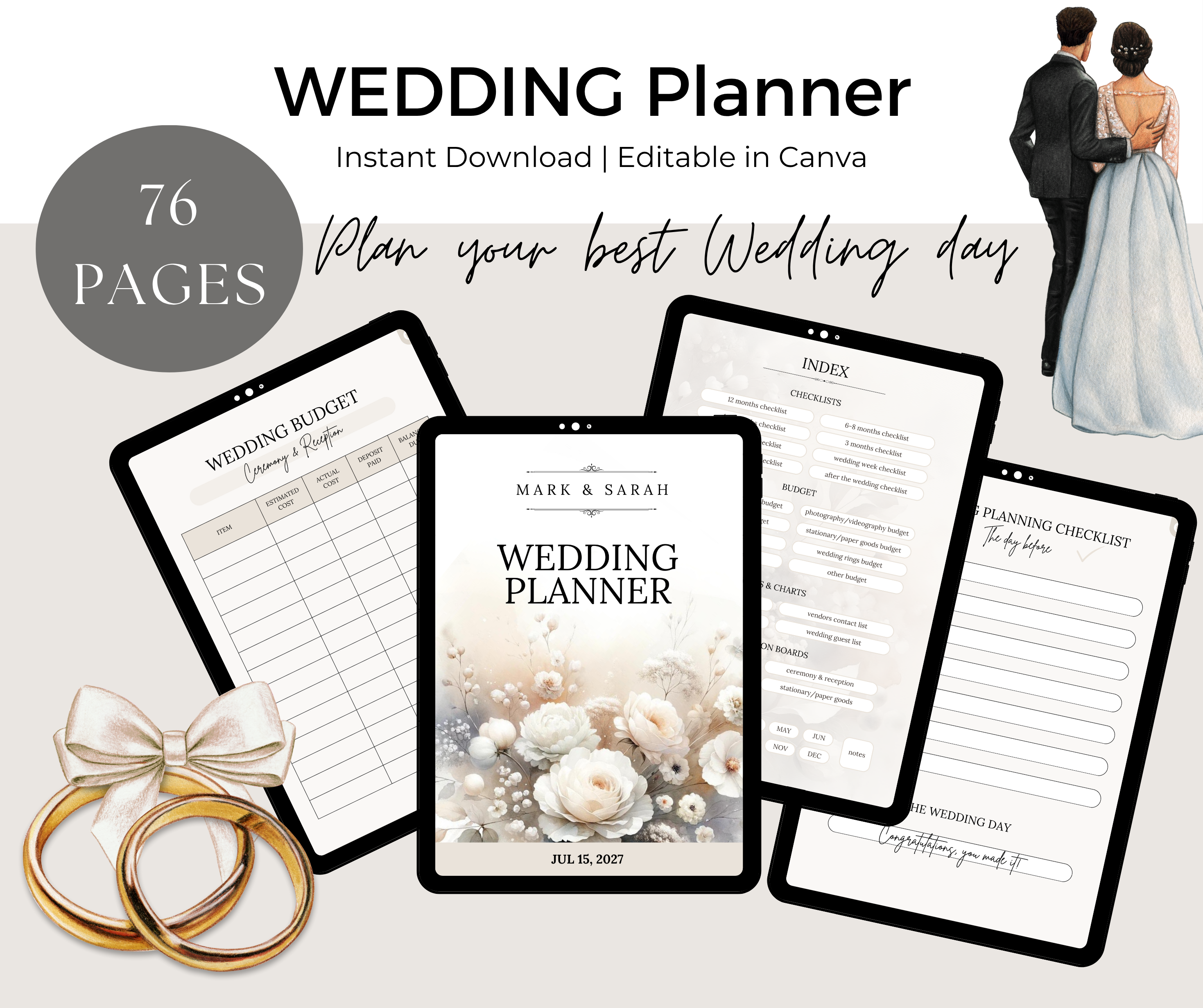 Wedding Digital Planner